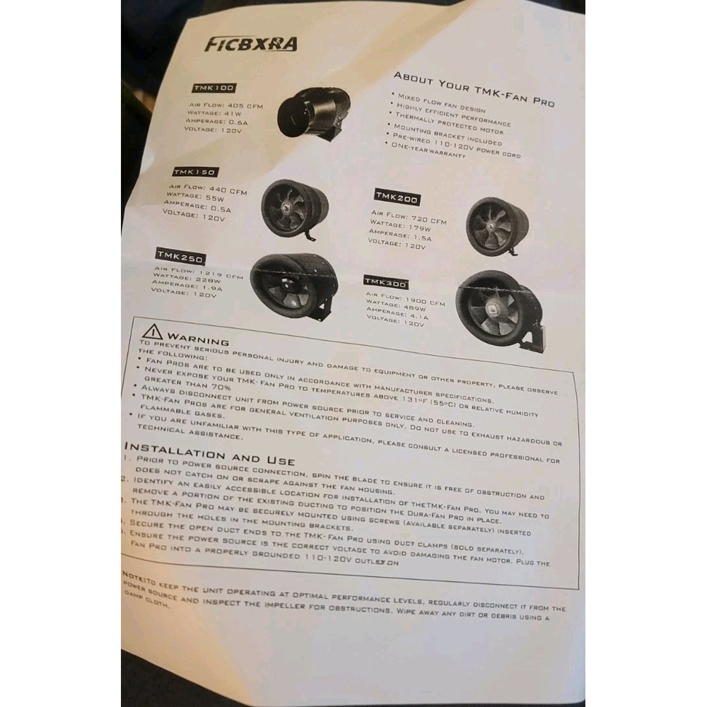 6 Inch Inline Duct Fan HVAC Exhaust Blower Kit EC Variable Speed‎ Control - Picture 2 of 2